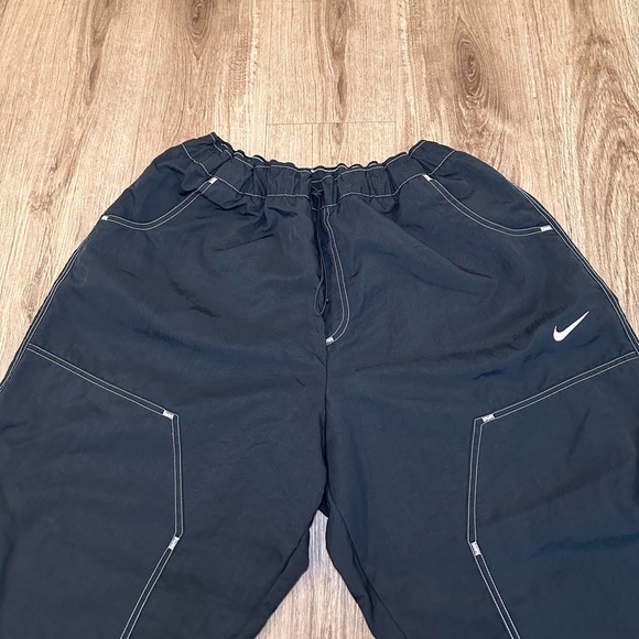 Nike Sportswear Swoosh Women's High-Waisted Woven Pants Y2K 2000s - Picture 3 of 7